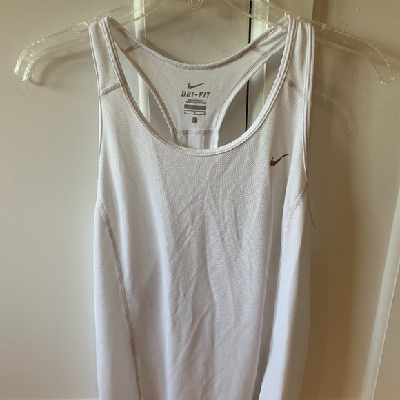 Nike dri-fit white tank top, size large - Picture 1 of 1
